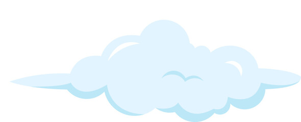 Sky cloud icon. Vector illustration