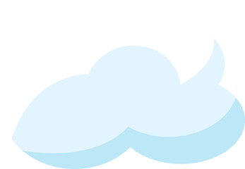 Sky cloud icon. Vector illustration