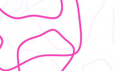 Light Purple, Pink vector template with chaotic shapes.