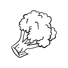 doodle vegetable set