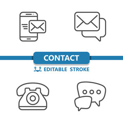 Contact - Contact Us Icons