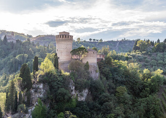 Fototapeta na wymiar Castle of Brisighella, Italy