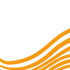 Obraz premium abstract brush corner border