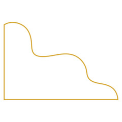 abstract line blob corner border