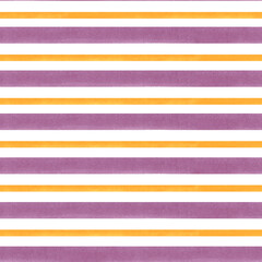 Seamless background of stripes. A pattern of purple and yellow stripes. Perfect for wrapping paper. Marker Art