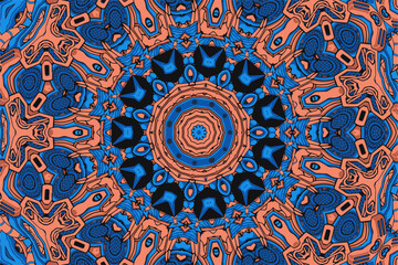 Abstract Tribal indian mosaic pattern seamless pattern. Bohemian Geometric Prints