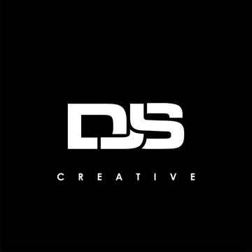 DJS Letter Initial Logo Design Template Vector Illustration