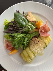 grilled salmon steak