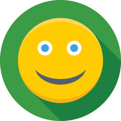 Smiley Colored Vector Icon