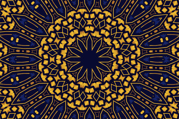 Abstract Tribal festive ethnic seamless decorative pattern