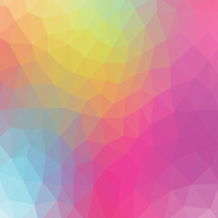 colorful theme polygon geometric.