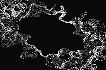 vector 2d abstract backgraund white and black