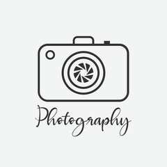 logo Illustration of photo studio