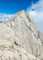 Appennini mountains, Italy - The mountain summit of central Italy, Abruzzo region, above 2500 meters