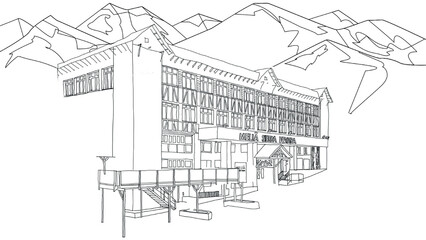 Hotel Sierra Nevada en Granada, Andalucía, España
