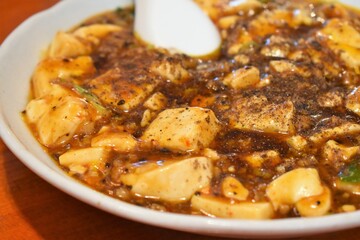 中華料理、ランチ、麻婆豆腐、激辛