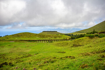 Fototapeta na wymiar landscape of azores