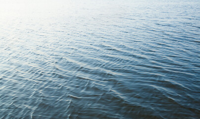 Water surface with ripples