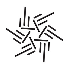 Abstract shape vector art design element modern and contemporary illustration for print and web background