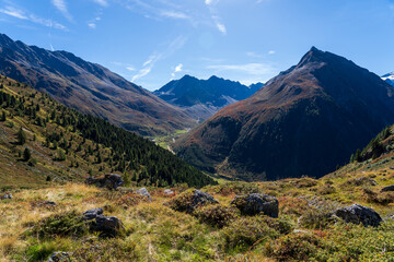 Ötztal bei Sölden im September