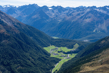 &Ouml;tztal bei S&ouml;lden im September