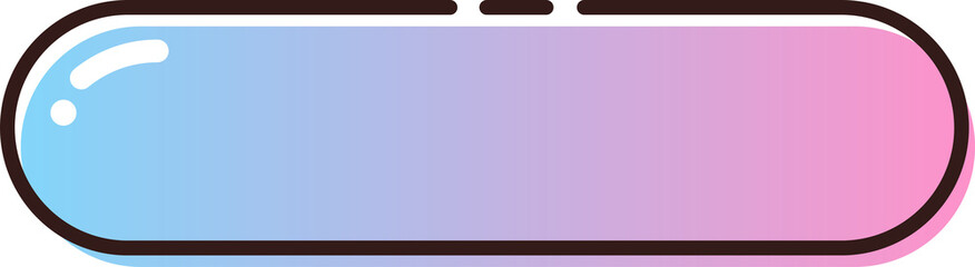 Colorful Button Decoration Elements.