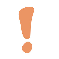 Exclamation mark Type letter