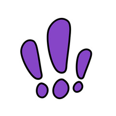 Exclamation mark type letter