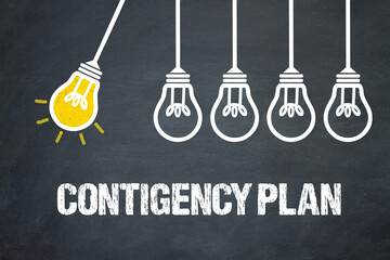 Fototapeta premium contigency plan 