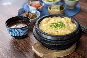 Steamed eggs, a traditional Korean dish