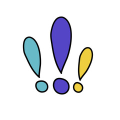 Exclamation mark type letter