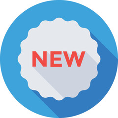 New Offer Colored Vector Icon 