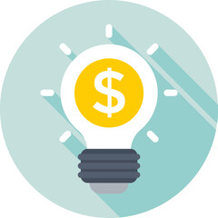 Business Idea Colored Vector Icon