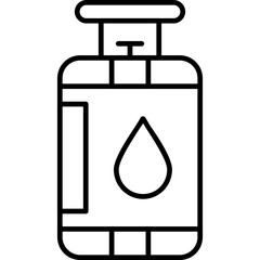 Gas Cylinder Icon