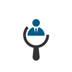 Search Job Icon, vector template
