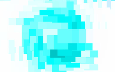 Light Green vector layout with lines, rectangles.