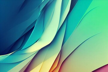 abstract background with waves