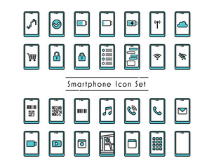 スマホのアイコンセット