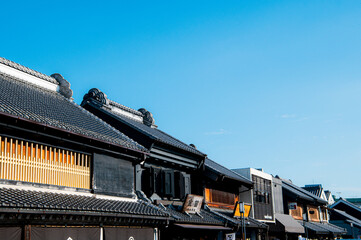 日本の古民家の屋根