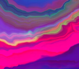 abstract liquid chromatic  colorful background with waves.