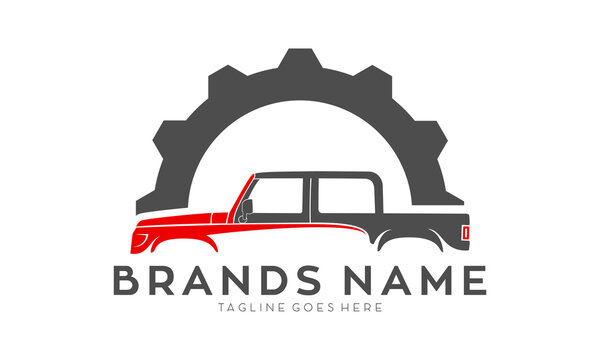 Auto Garage Illustration Vector Logo