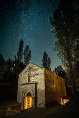 Ermita románica de San Adrían de Sasabe, España
