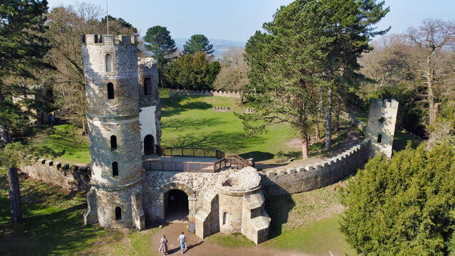 Wentworth Castle From The Drone View