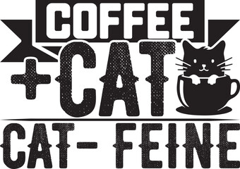 Cat T Shirt Design, Cat SVG Design, Cat SVG T Shirt Design Template