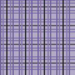 Seamless tartan plaid pattern in Purple Color.