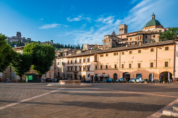 Fototapeta na wymiar Assisi, a journey through history and religion.