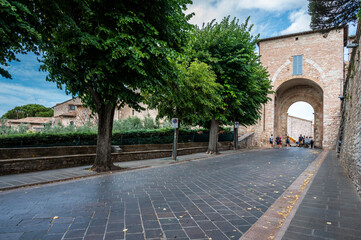 Obraz na płótnie Canvas Assisi, a journey through history and religion.