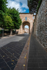 Fototapeta na wymiar Assisi, a journey through history and religion.