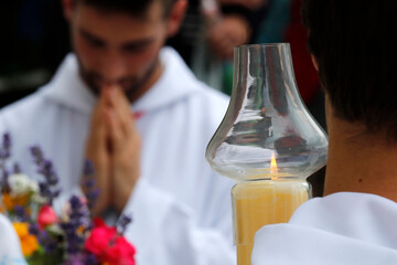 Faith and religion. Catholic church.