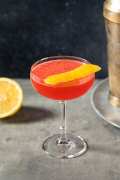 Boozy Refreshing Jack Rose Cocktail